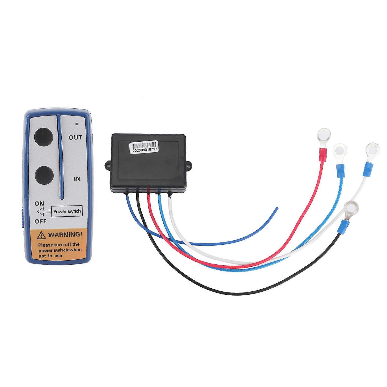 Treuil électrique à télécommande sans fil, système de commande, interrupteur d'alimentation 12 V pour véhicule tout-terrain