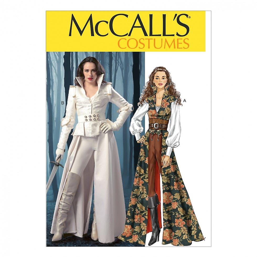 McCalls Sewing Pattern 6819 Women 6-8-10-12-14
