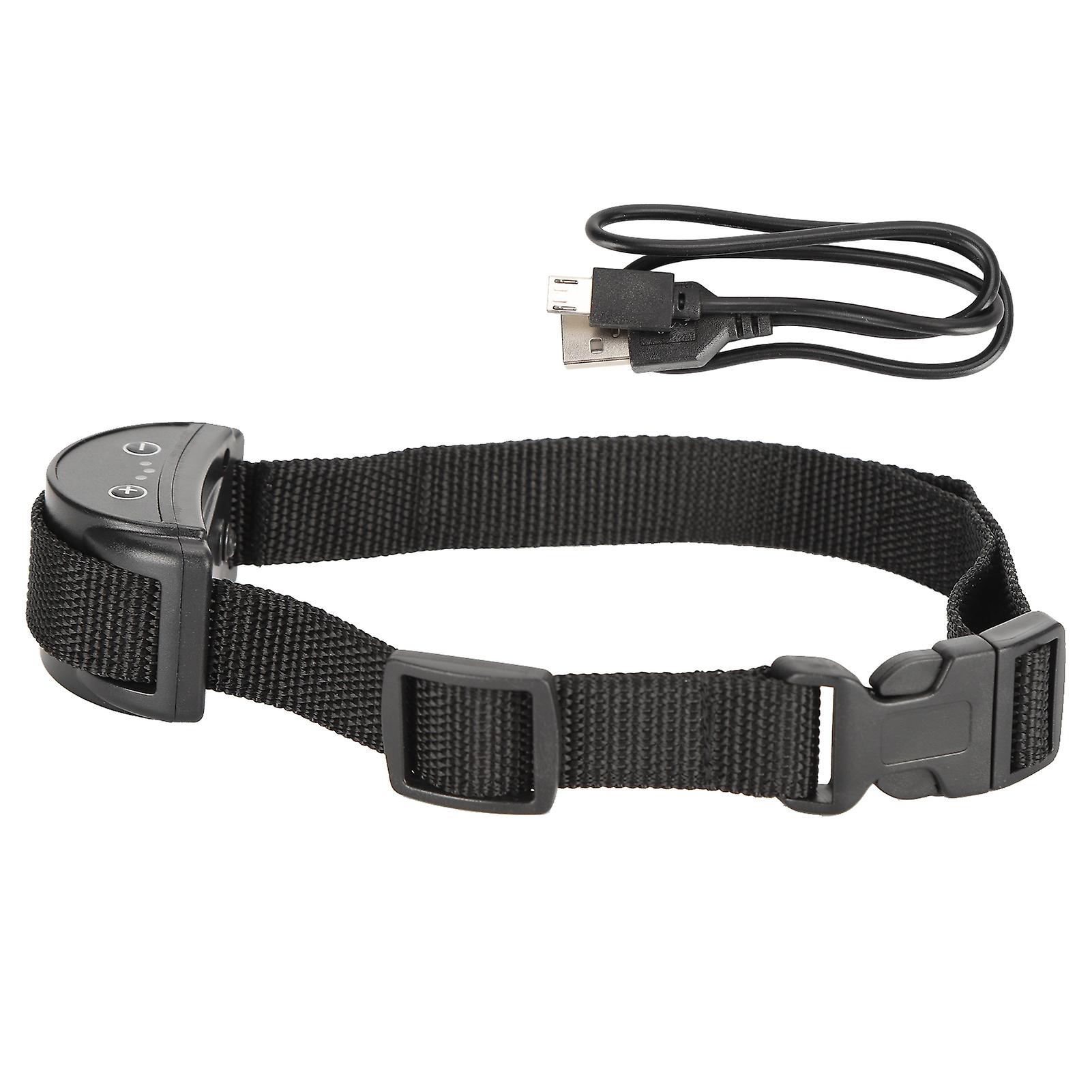 Pet Anti Barking Collar Rechargeable No Harm Vibration Collar for Small Medium Dogs