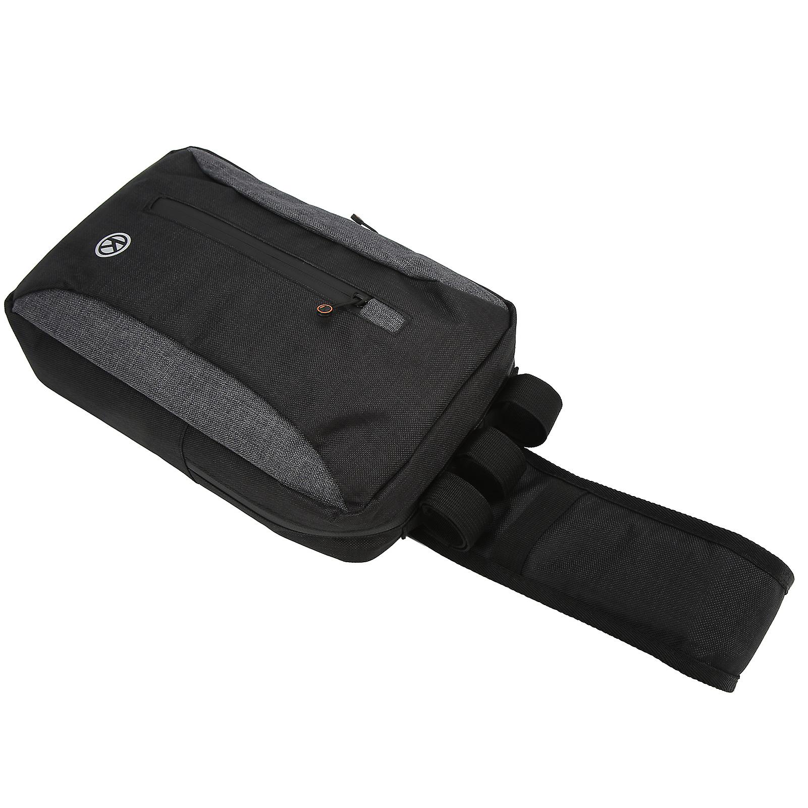 Canvas Bicycle Handlebar Bag Large Capacity Bike Front Bag for Mountain Road Folding Bikes