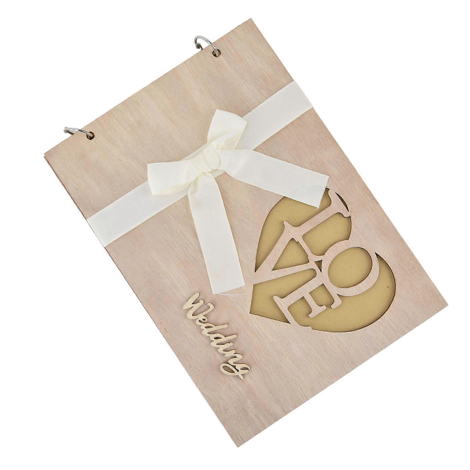 Livre d’or de mariage Exquis Souvenir à la mode Cadeau de mariage pour anniversaire de mariage