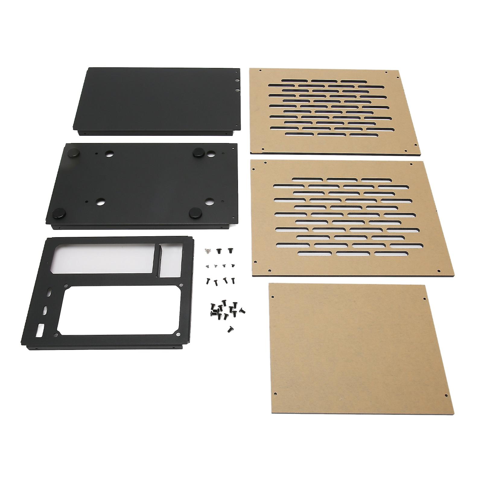 Computer Case G3 SFX Supports 20V 3A 60W PD Charging 6 Detachable Panels Gaming PC Case for Graphics Cards Up To 20CM Length G3 SFX