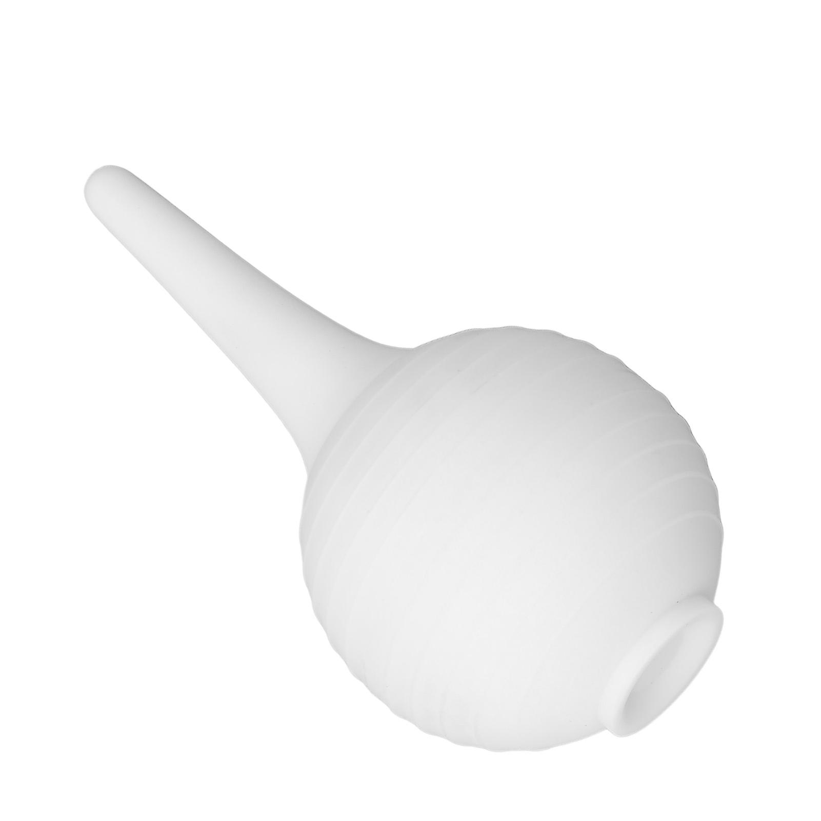 Rubber Suction Ear Syringe Smooth Soft Tip Multifunctional Easy Control Ear Washing Squeeze Bulb 30ml