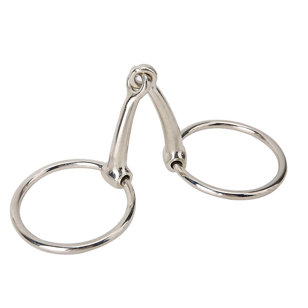 铁马 Snaffle 钻头空心关节口,用于训练和骑行的不锈钢马具,马术用品