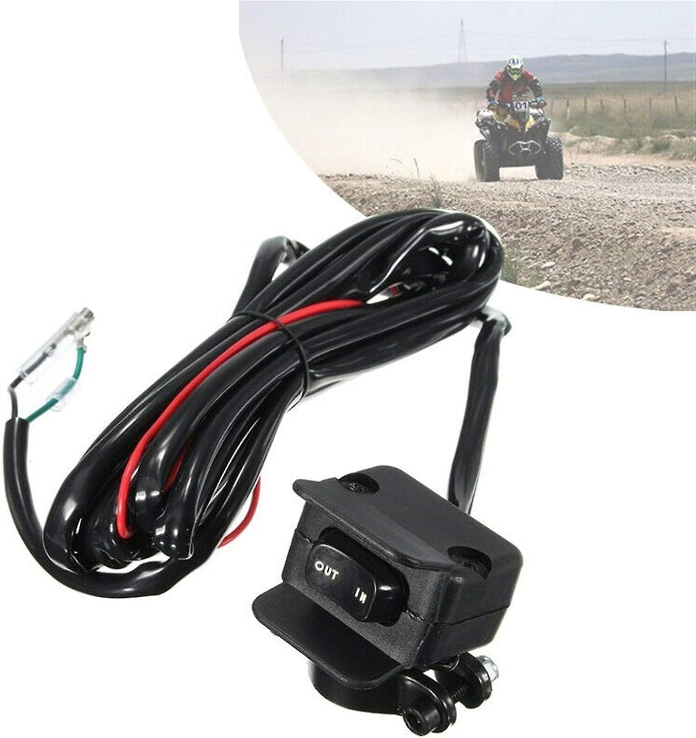 Motorcycle/UTV Electric Winch Accessories Handlebar Control Line Winch Rocker Switch Car Switch Acc