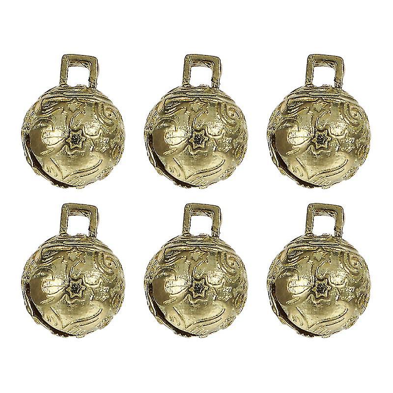 6pcs Copper Bells Pendant