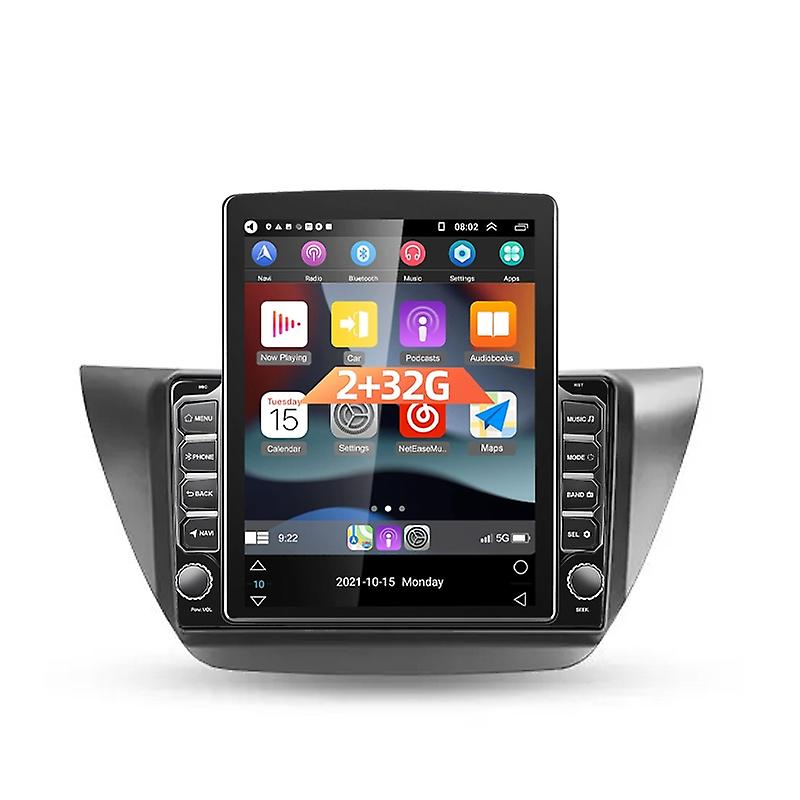 Car Radio Multimedia Player For Mitsubishi Lancer 9 CS 2000-2010 Android For Tesla Style 9.7 Inch
