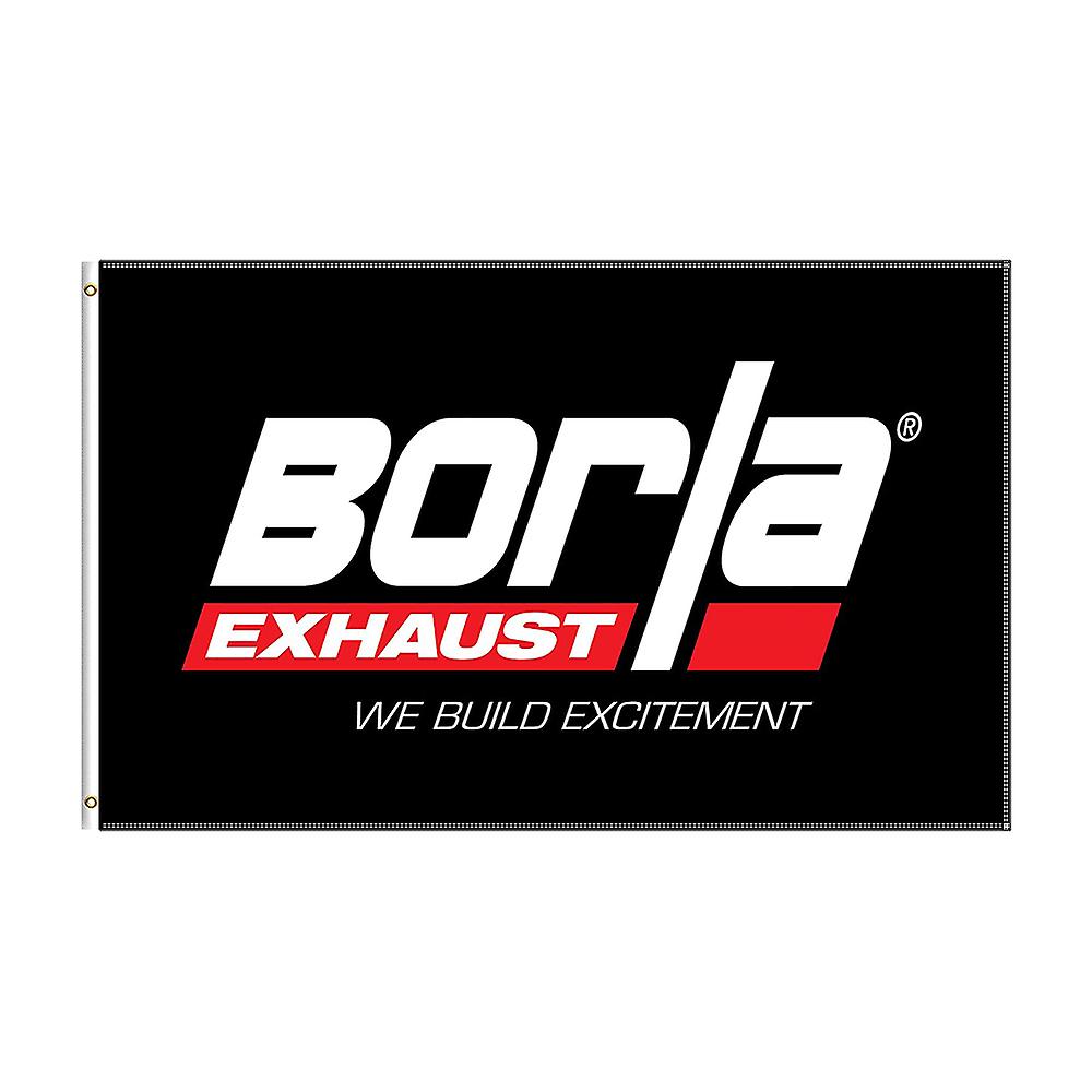3x5 Ft Borla Flag Polyester Printed Racing Car Banner For Decor