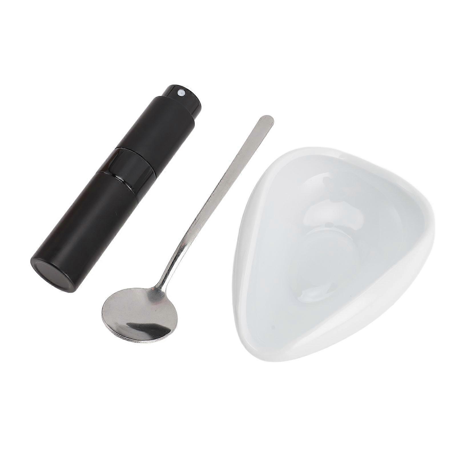 Coffee Bean Dosing Cup Ceramic Single Dose Coffee Bean Measuring Tray with Spray Bottle for Coffee Bar