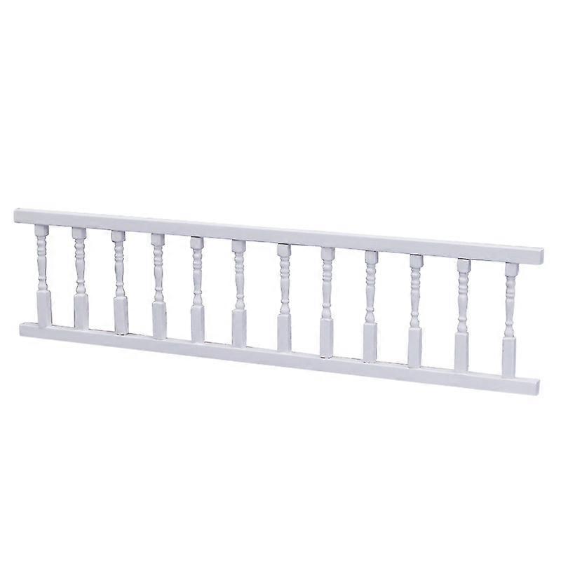 Mini Handrail Mini Simulation Wooden Handrail Furniture for 1:12 Doll House Accessory