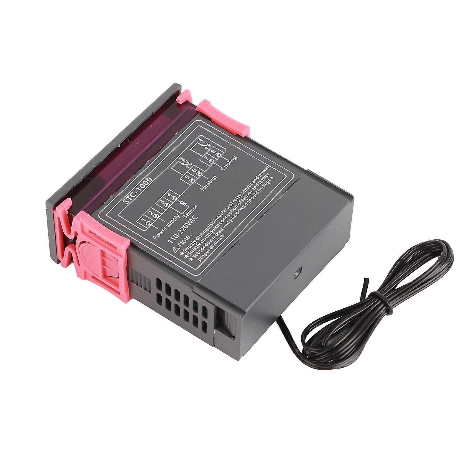 Digital Temperature Controller Mini Microcomputer Electronic Thermostat Aquarium Hatching Seafood Machine 110?220V