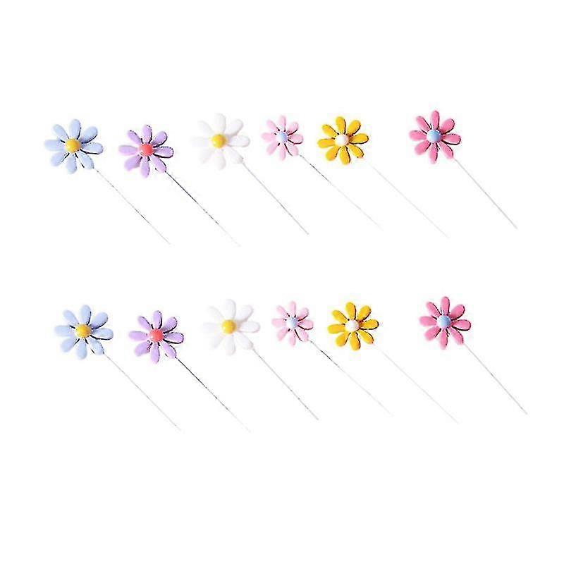 12pcs cake decorations, Sunflower Cake Topper