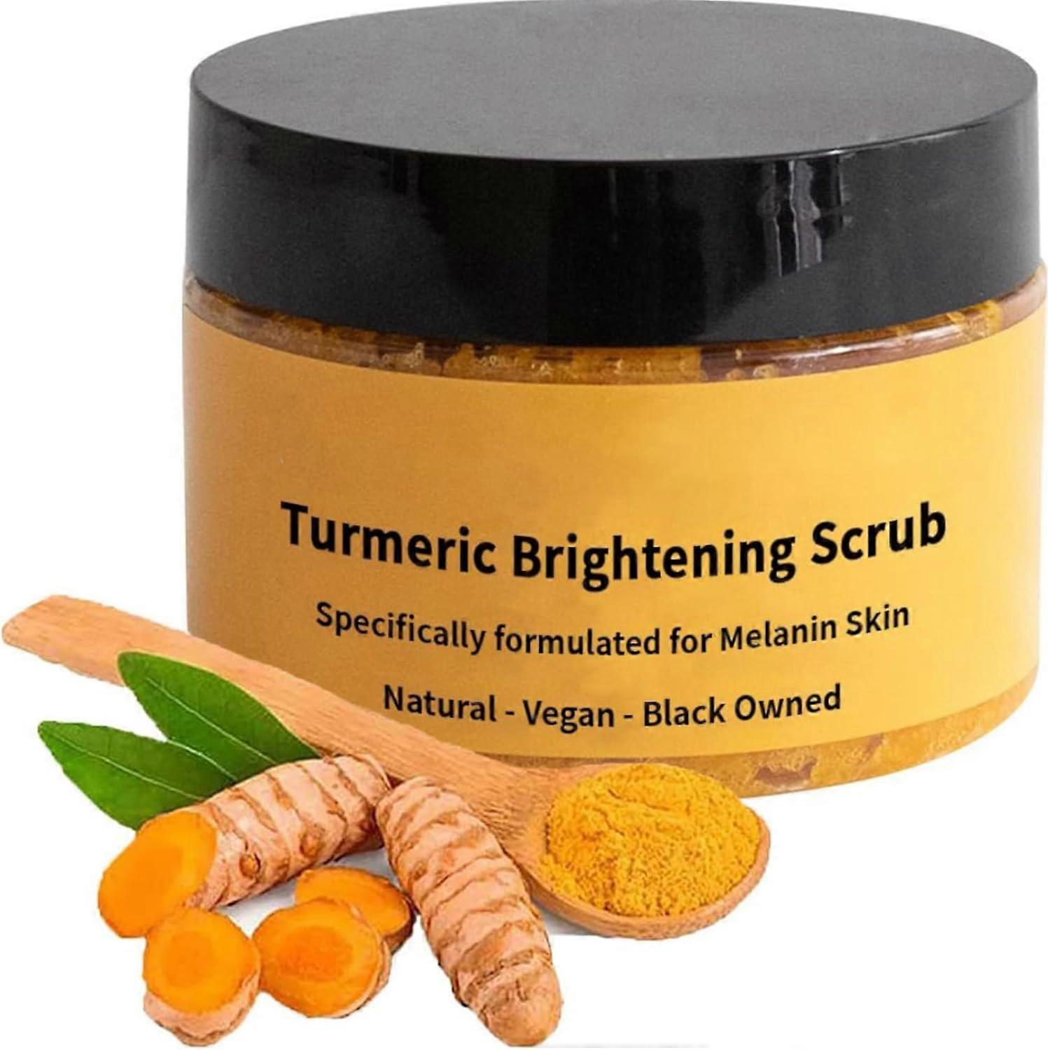 Turmeric Body Scrub Exfoliating Scrub, 100g Turmeric Brightening Scrub, Exfoliation For the inside of Dark Thighs, Bikni, Armpits