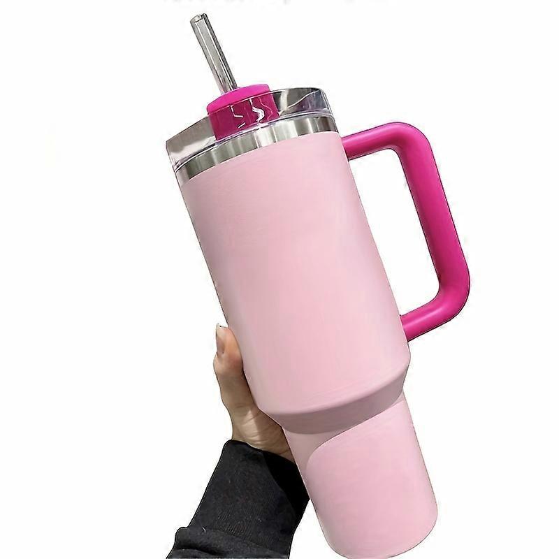 1200ml/40oz Stainless Steel Insulated Tumbler with Lid and Handle - Portable Drinking Cup for Home, Office, and Travel - Perfect Summer Drinkware and