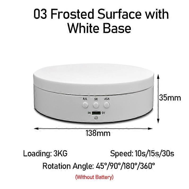 3kg Rotating Display Stand 360 Motorized Turntable Display Stand With Usb Cable Jewelry Display Stand For Photography Shows
