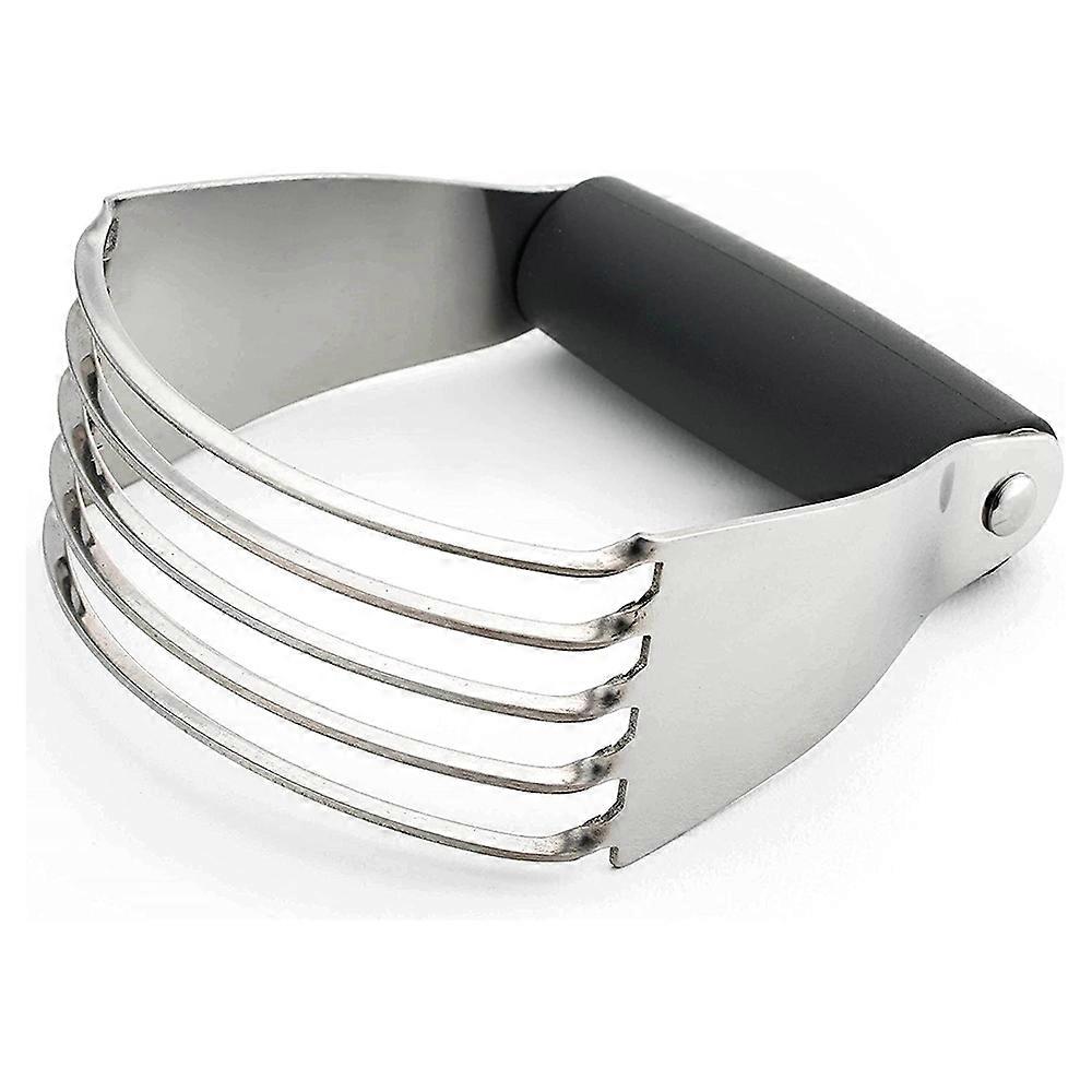 Pastry Cutter For Baking - Stainless Steel Pastry Blender Tool With Comfortable Grip Handle - Heavy Duty Dough Cutters & Dough Blender For Mixing Butt