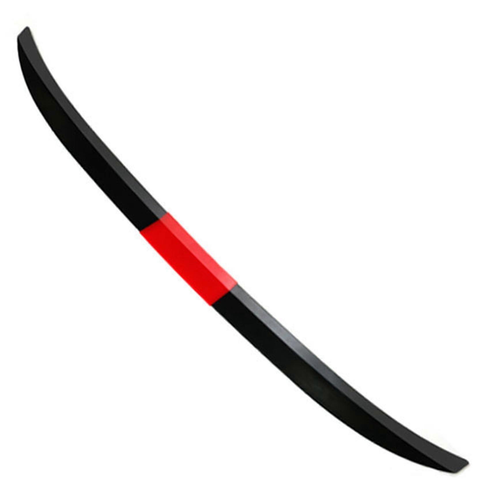 Universal Carbon Style Three-Section Tail Wing with Adjustable Length Car Accessories Tail Wing for