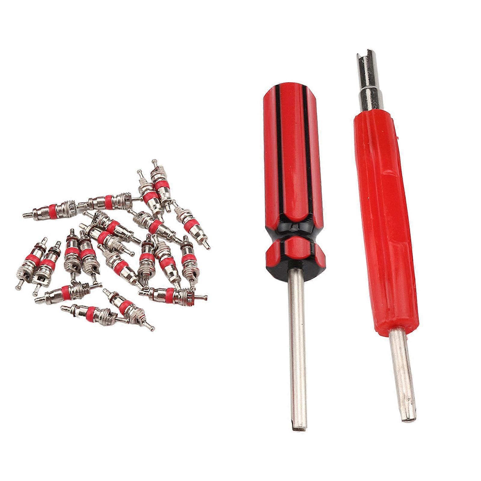 Valve Core Removal Tool Set Spare Parts for Atv Bikes Air Conditioners