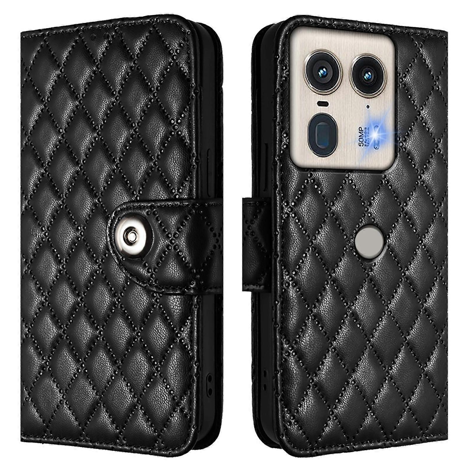Leather Phone Case For Motorola Edge 50 5G Global