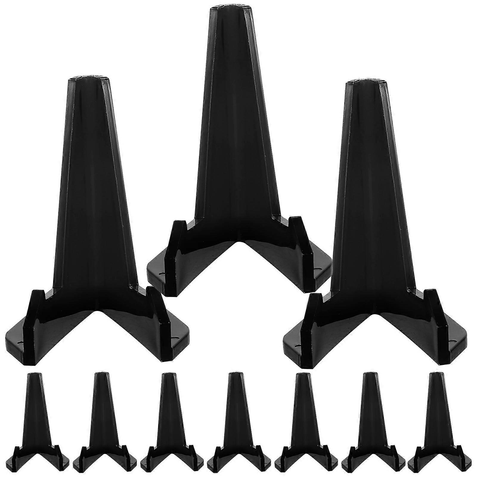 10pcs Card Display Racks Acrylic Display Holder Photo Display Bracket Show Rack Phone Holders