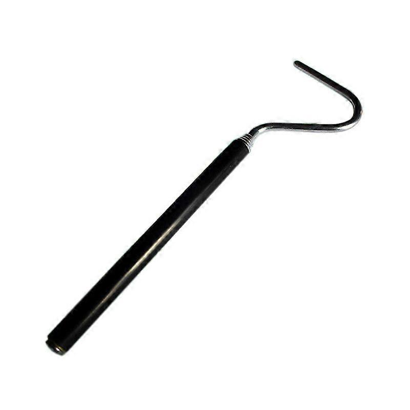 Stainless Steel Telescoping Snake Catcher Reptile Capture HookBlack