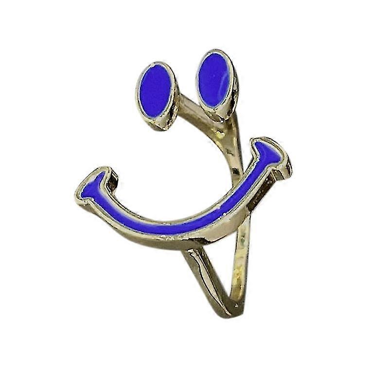 Smile Open Ring Ladies Retro Adjustable Ring Creative Cute Simple Ring Gift