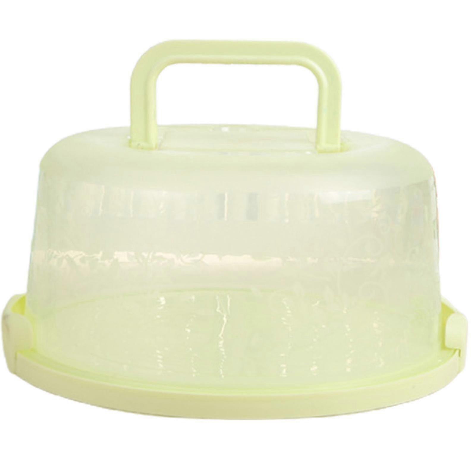 Portable Cake Box With Handle Multifunctional Food Fruit Storage Box Practical Kitchen Organizer New