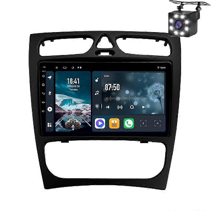 For Mercedes Benz C Class S203 CL203 2000-2004 Radio Multimedia Video Player Carplay Navigation GPS