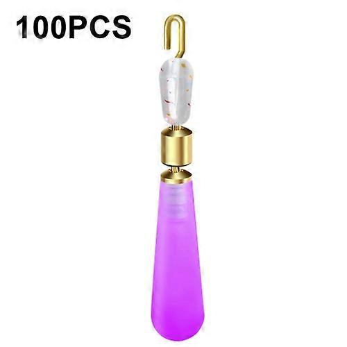 100 PCS Quick Change Floater Sliding Copper Head Rotating Floater