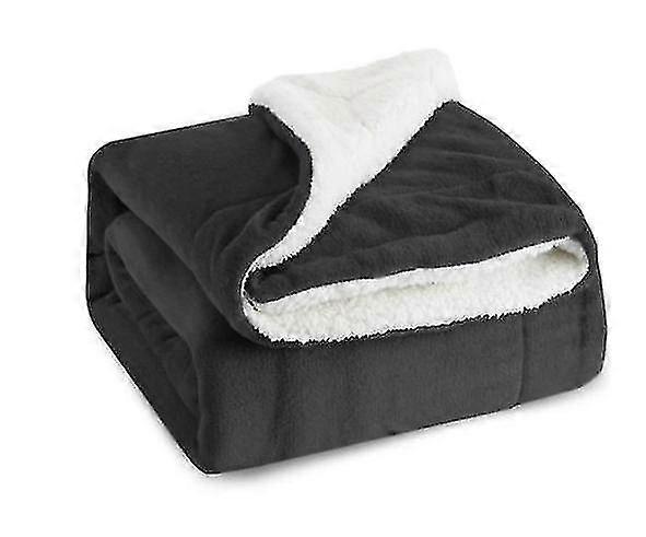 بطانية مخملية صوفية على الوجهين (Ruipei)