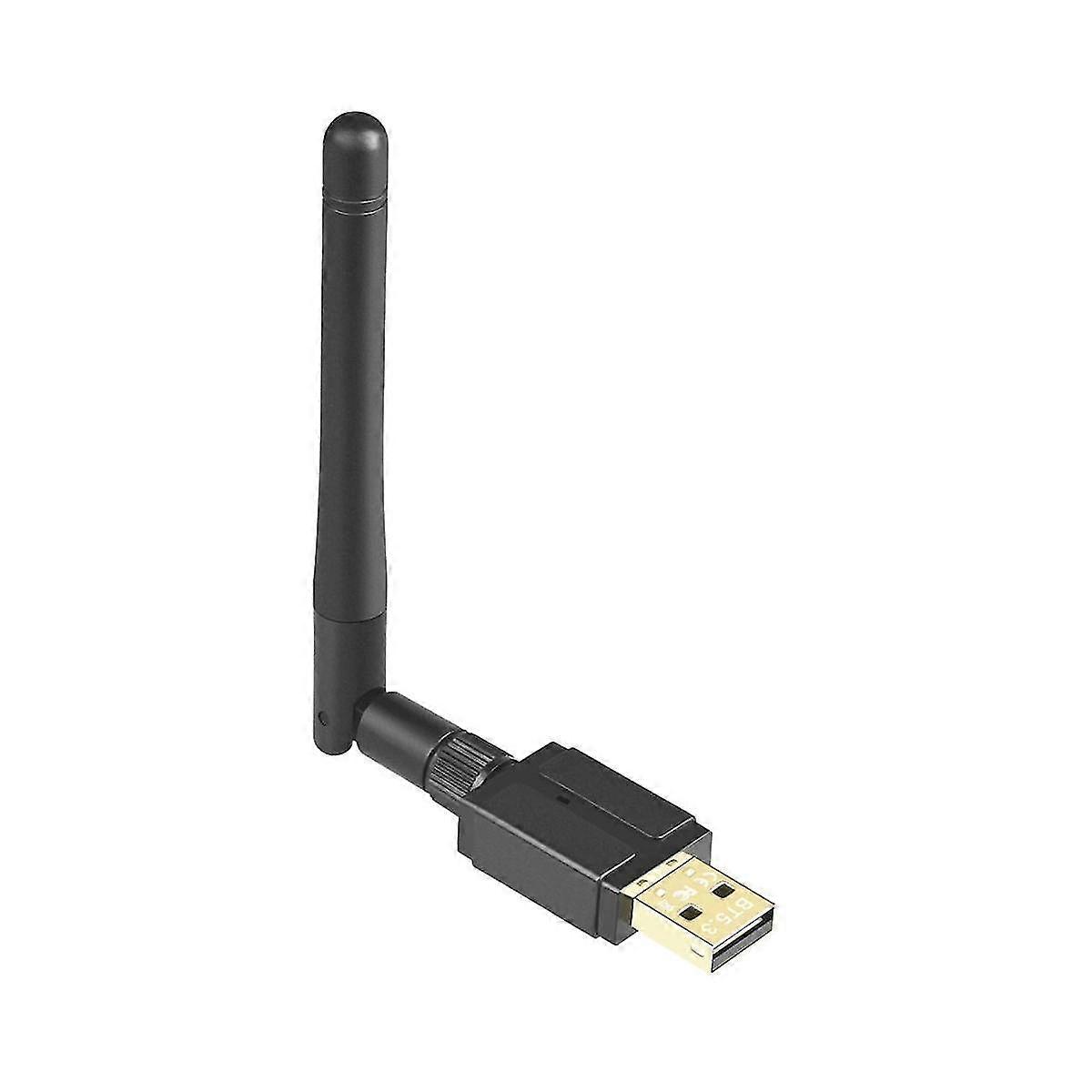 100M USB Bluetooth 5.3 Adapter USB Bluetooth Transmitter Receiver External Antenna Bluetooth Adapte