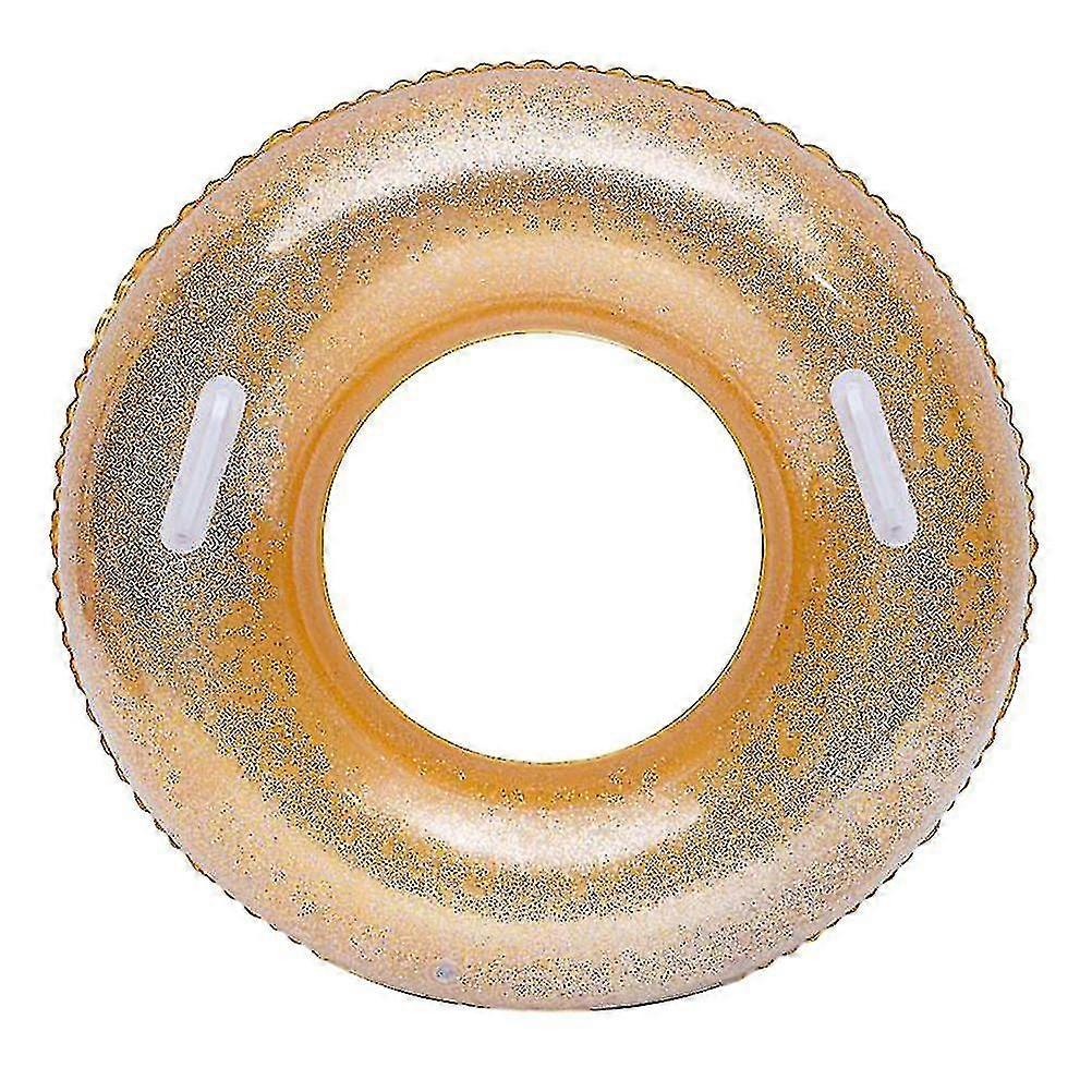 90cm Inflatable Swimming Circle Pool Float Pvc Swim Rings Glitter Pool