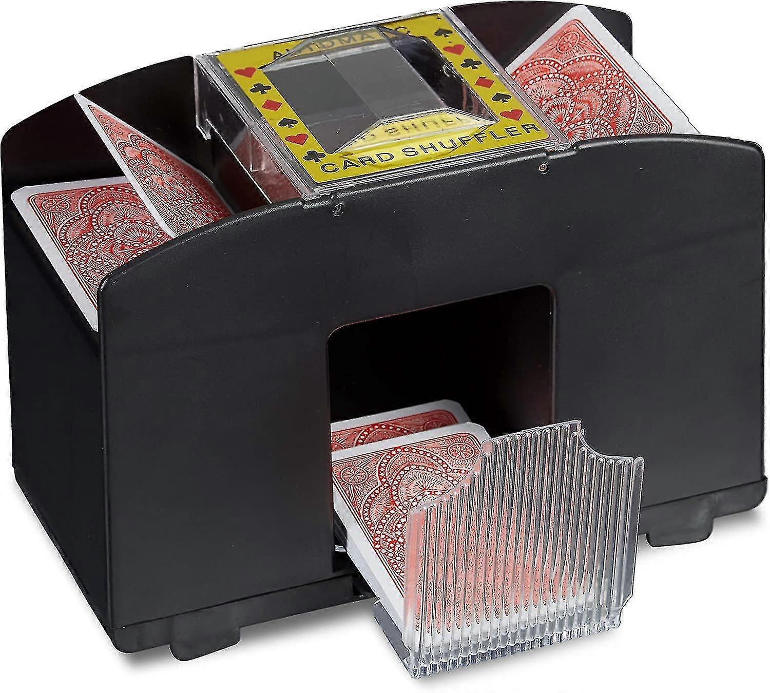 Card Shuffling Machine Electric Shuffling Machine As A Battery-oper...