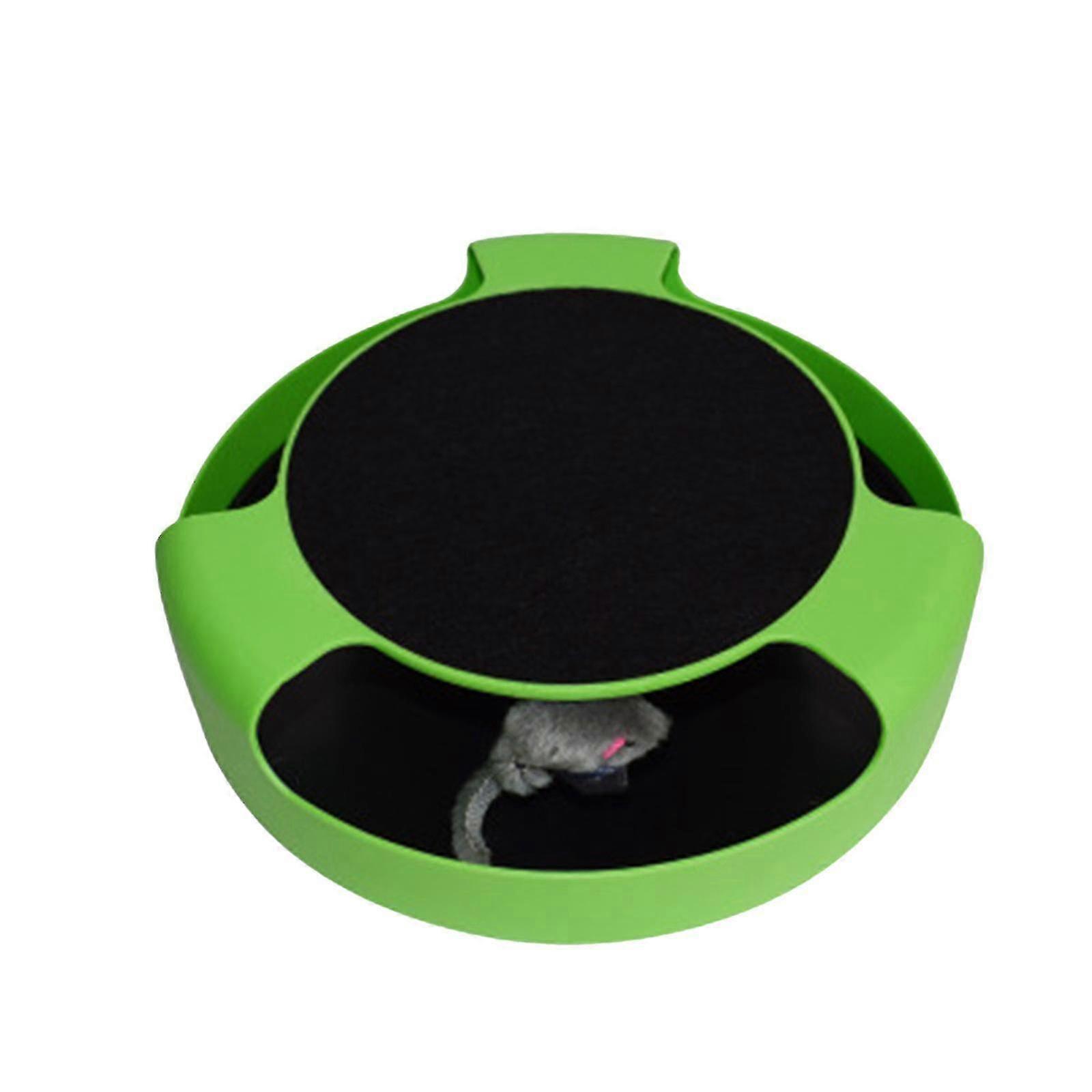 Cat Catch The Mouse Moving Toy Interactive Plush Scratching Claw Mat