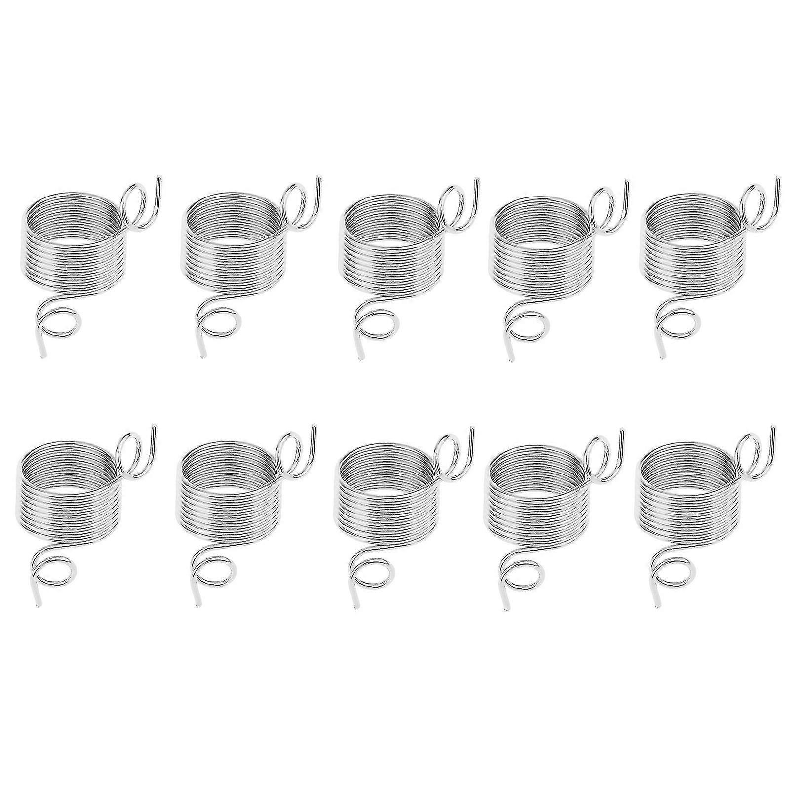 Ring Type Knitting Tools Yarn Spring Guides Wear Thimble Finger Thimble 10pc