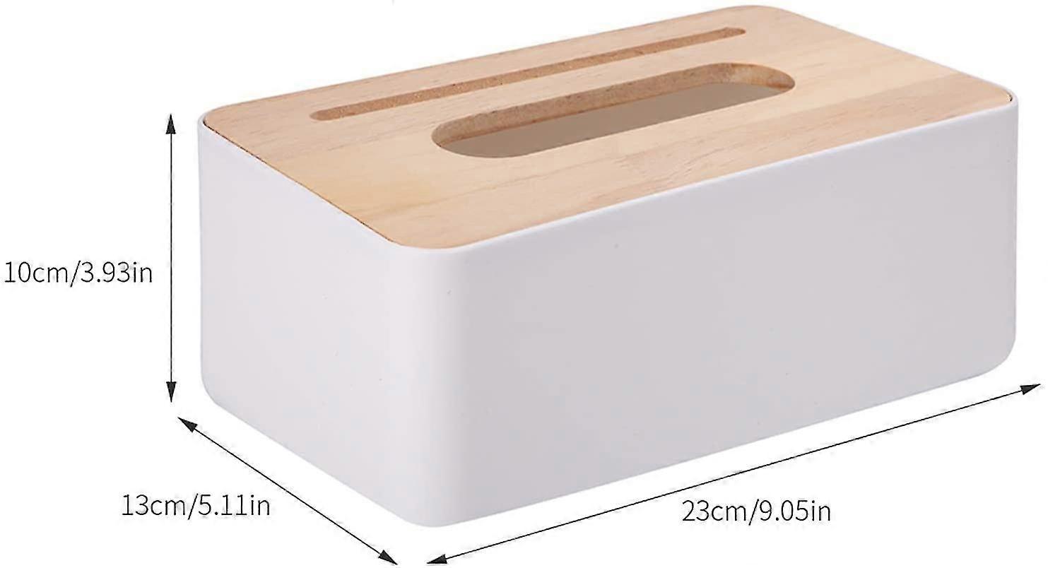 Tissue Box Rectangular Tissue Box Convenient Cosmetic Tissue Dispenser