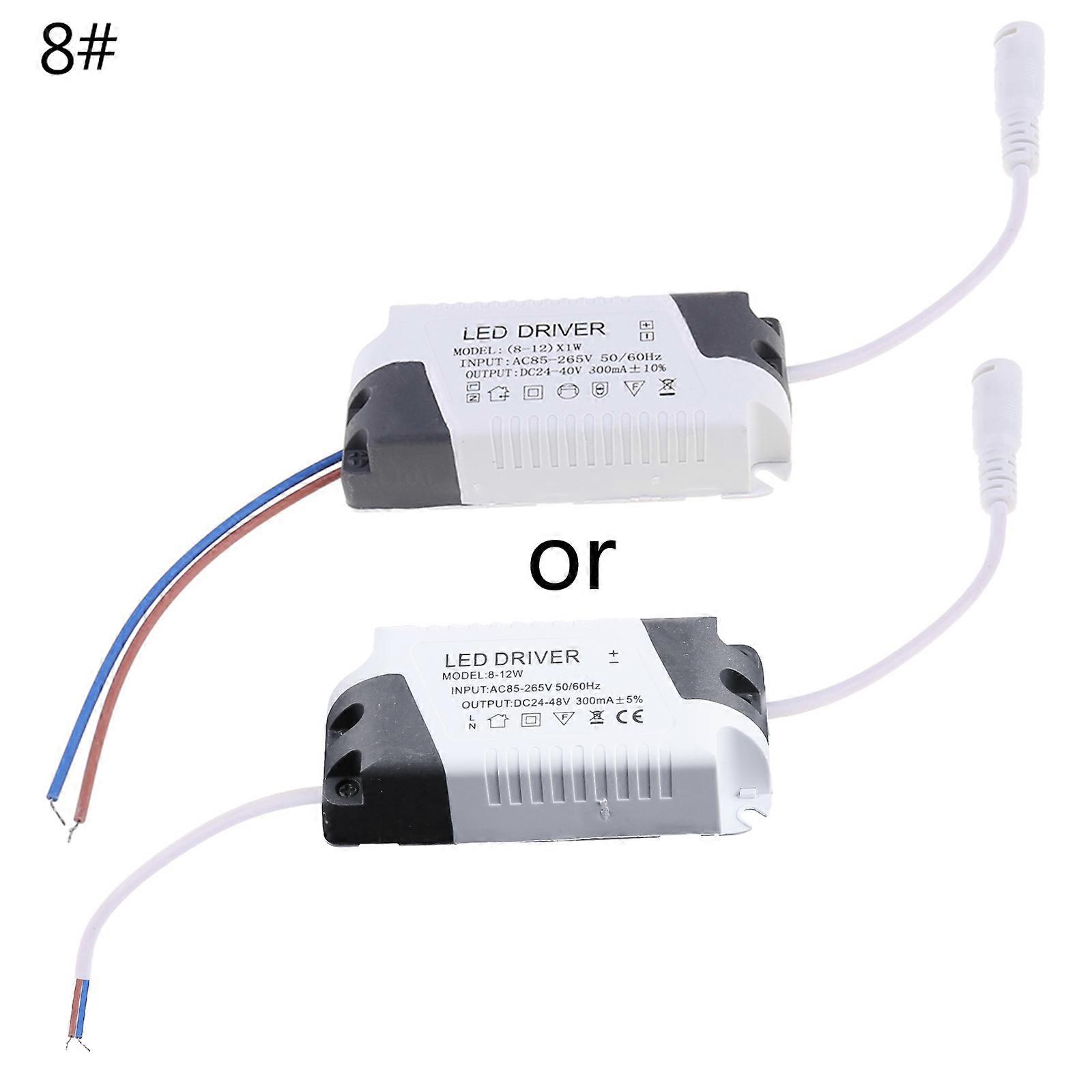 LED Driver 4-7/8-12/12-18/18-25W LED Power Supply Constant Voltage Transformer