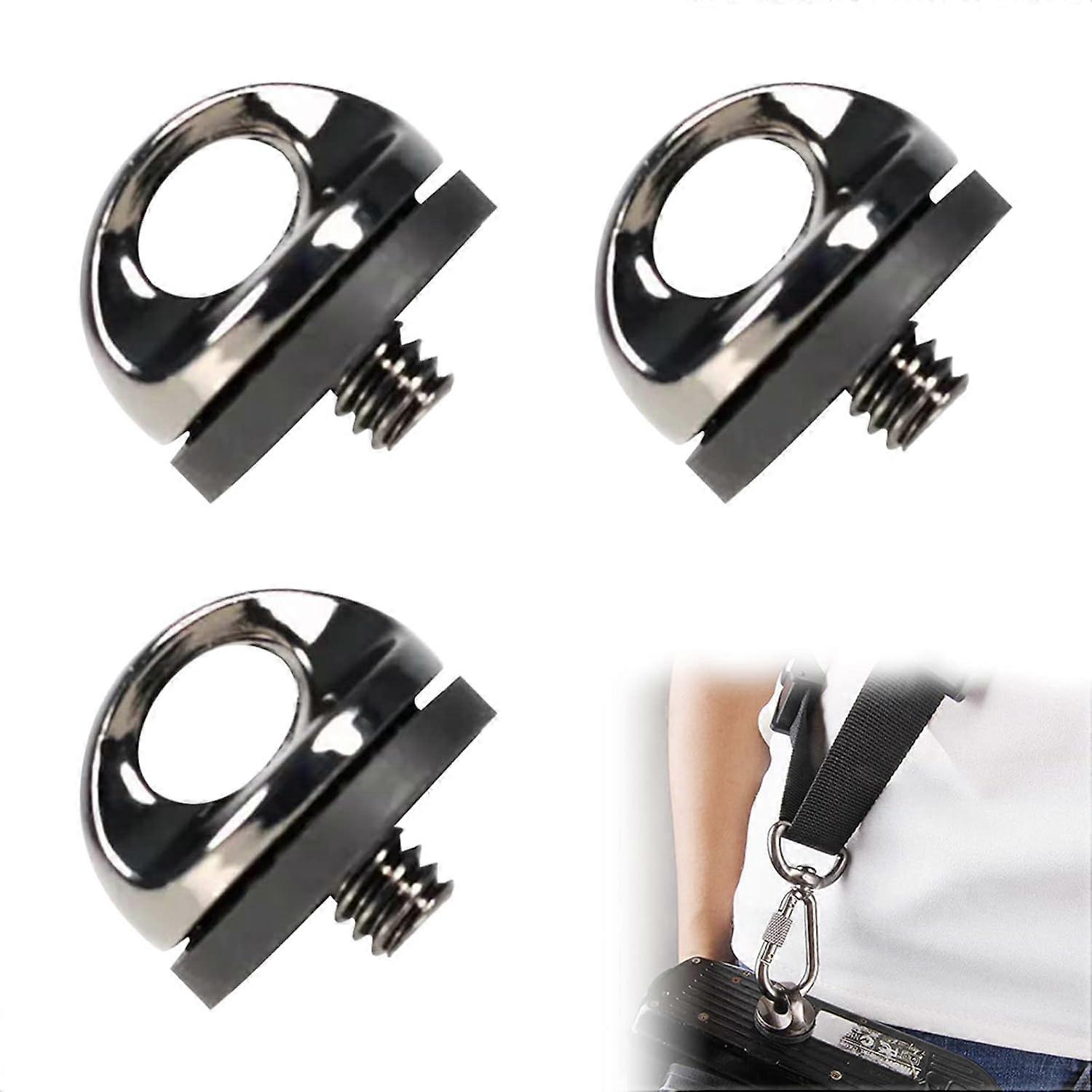 Camerariem Schroef Adapter 1/4, SLR Schroef, DSLR Camera 1/4" Schroef Verbinding Adapter, 1/4" Camerariem Schroef Adapter, 3 stuks