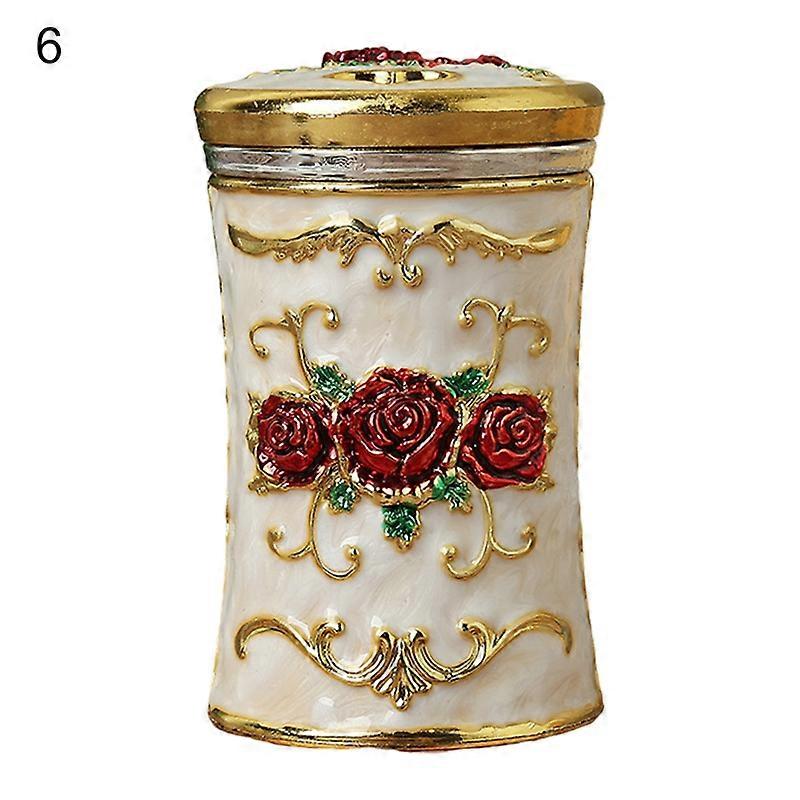 Toothpick Box European Style Large Capacity Plastic Luxury Toothpick Organizer Box Desktop Decor for Home