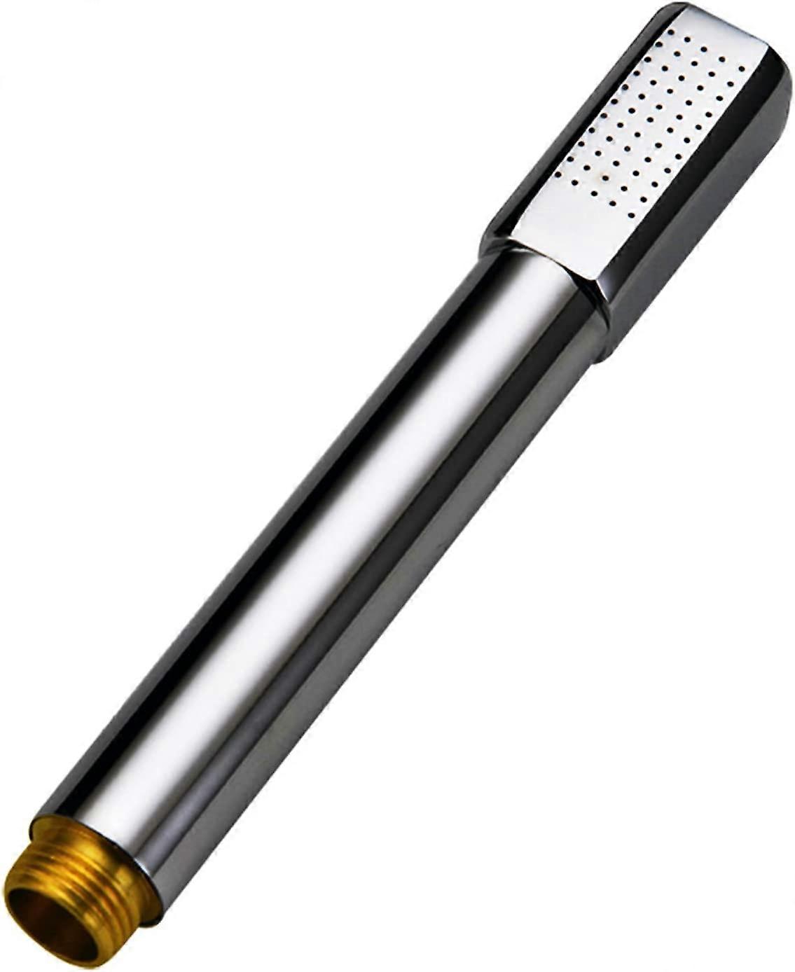 Mini Universal Handheld Shower Head Brass Chromed Showerhead (Square)