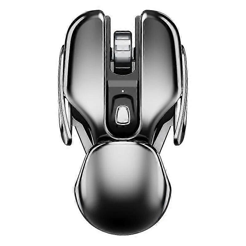 Px2 Metal 2.4g Rechargeable Wireless Mute 1600dpi Mouse 6 Buttons For Pc Laptop Computer Gaming Office Home Waterproof Mouse