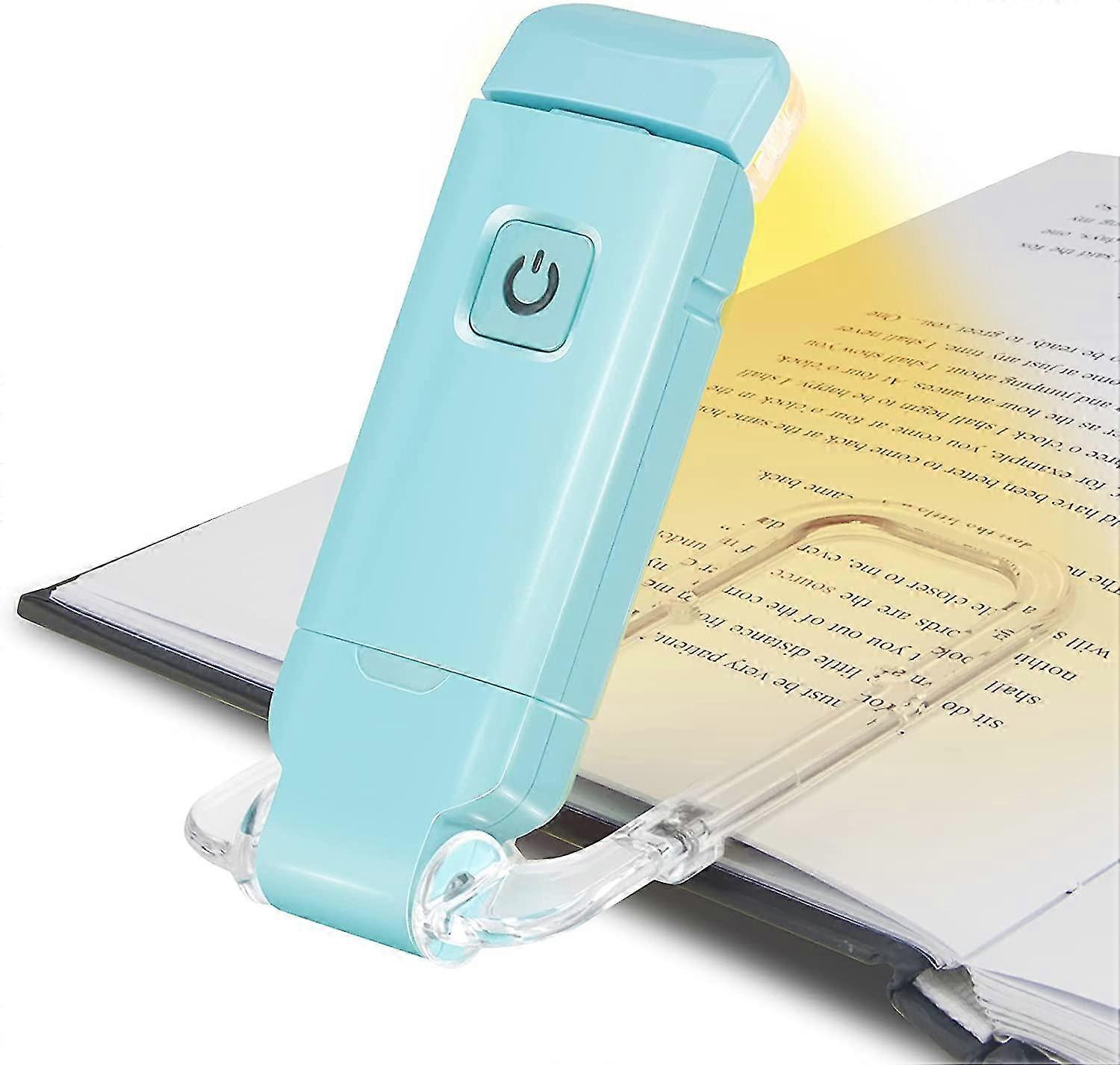 Reading Lamp Book Clamp Book Lamp Reading Light Usb Rechargeable Led Clamp Light Dimmable Bed Lamp Eye Care Reading