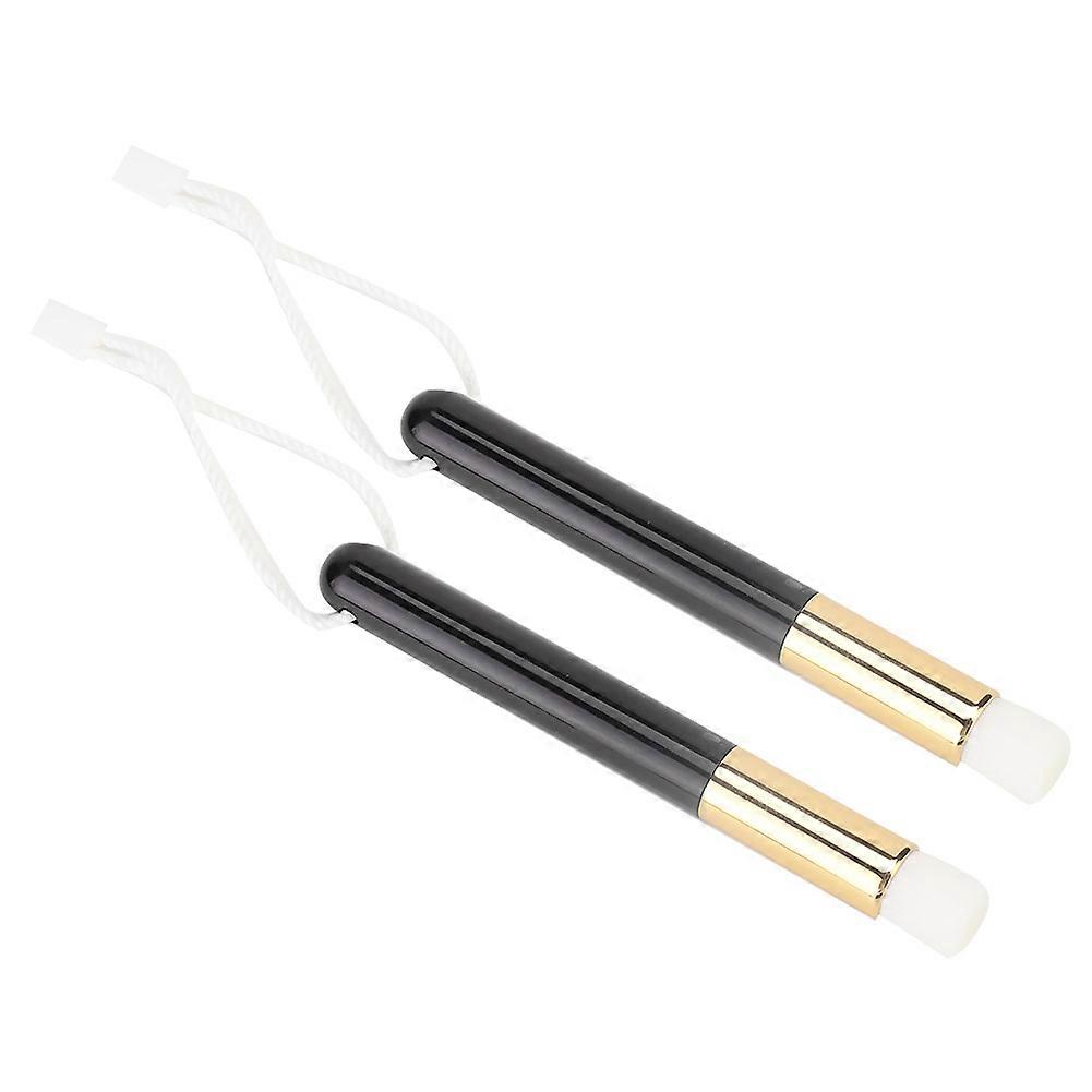 2pcs Eyelash Cleaning Brush Soft Hair False Eyelash Extension Cleansing Brush (Black)