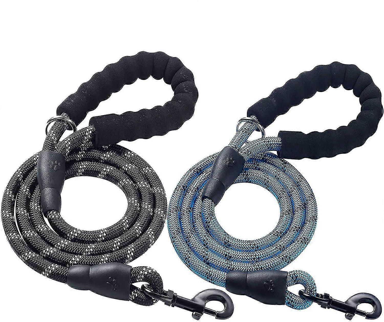 MIMIGO Heavy Duty Dog Reflective Leash With Padded Handle