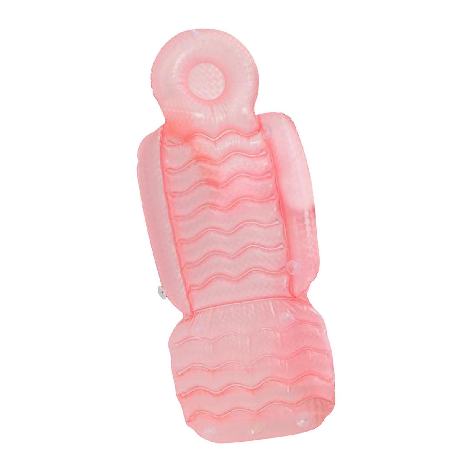 Adult Spa Inflatable Cushion Chair Backrest With Suction Cup Inflatable Cushion