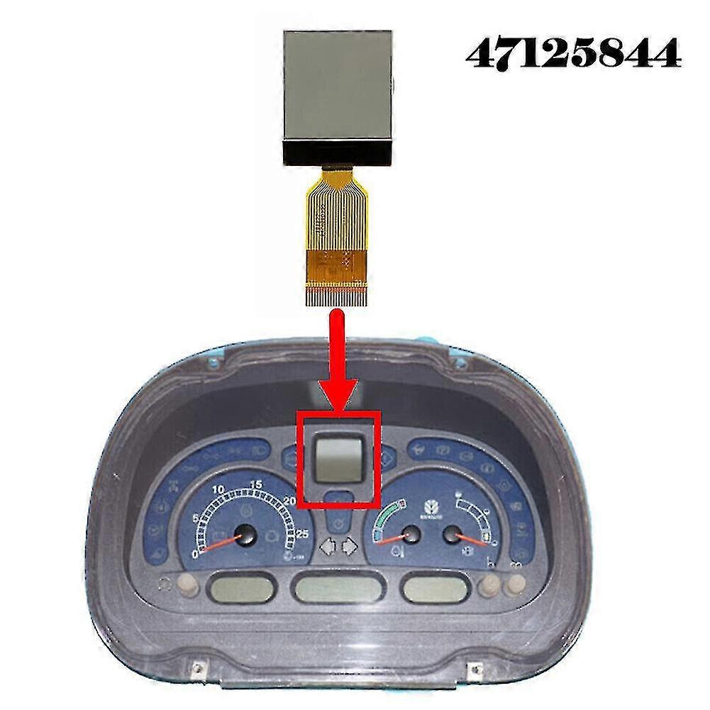 לוח המחוונים החדש ביותר החלפת תצוגה מרכזית רכב צג מסך LCD מתאים לטרקטור הולנד החדש T / ts / tla 04-08