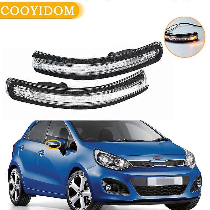 Rear view mirror indicator for Kia Rio MK3 2012-2016, Left flashing light - 1 pair