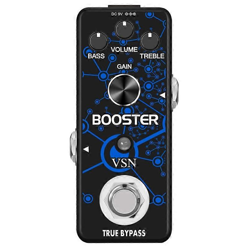 Guitar Booster Effect Pedal Analog Boost Effects Pedals for Electric Guitar Mini Boost Pedals True Bypass
