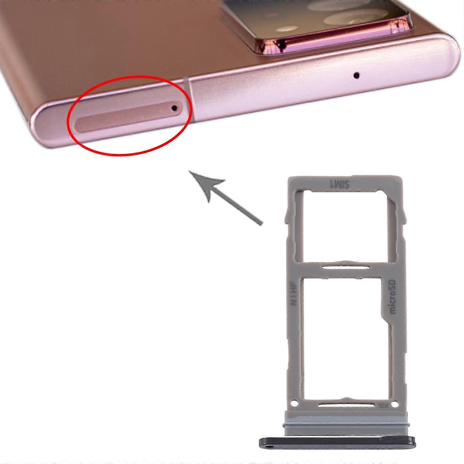SIM Card Tray + Micro SD Card Tray Compatible  Galaxy Note20 Ultra