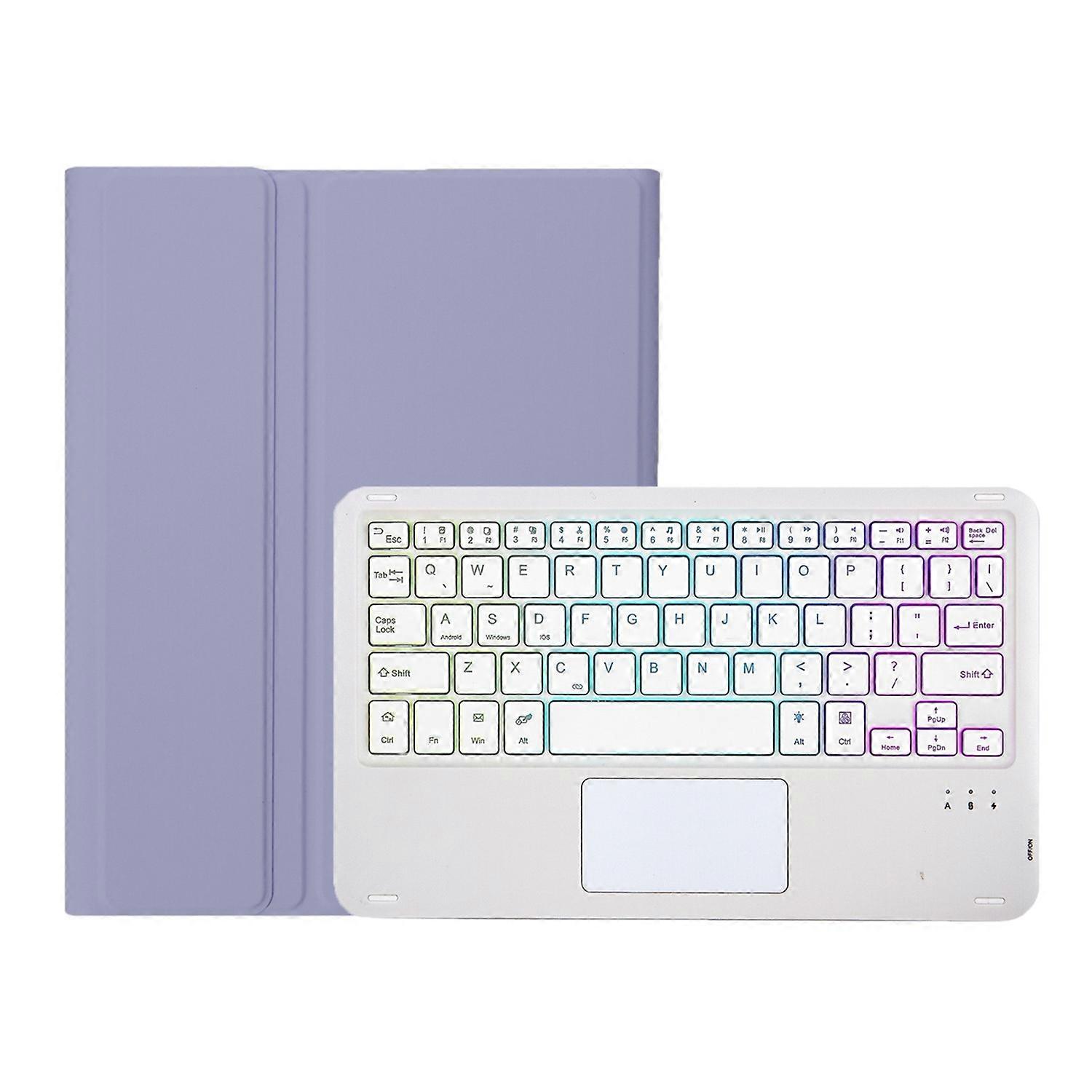 Keyboard Leather Case For Samsung Galaxy Tab S8 / S7